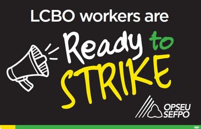 LCBO workers are ready to strike
OPSEU/SEFPO (CNW Group/Ontario Public Service Employees Union (OPSEU/SEFPO))