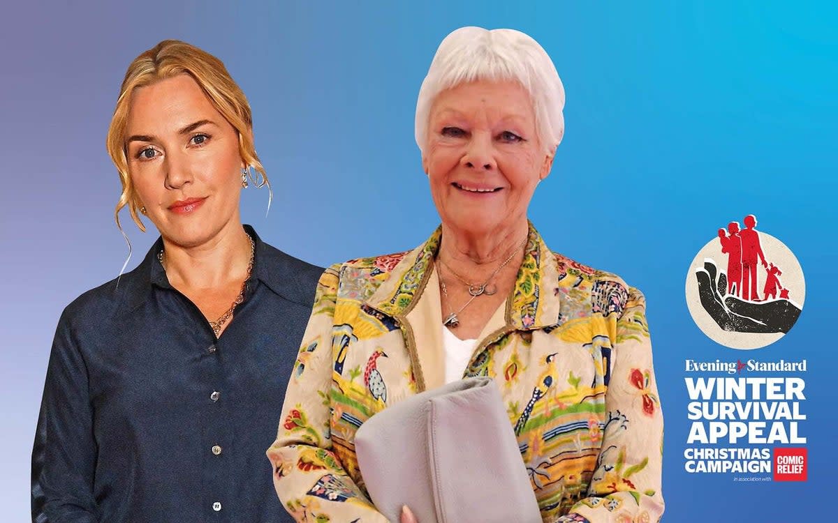 Star quality: Kate Winslet and Dame Judi Dench (ES)