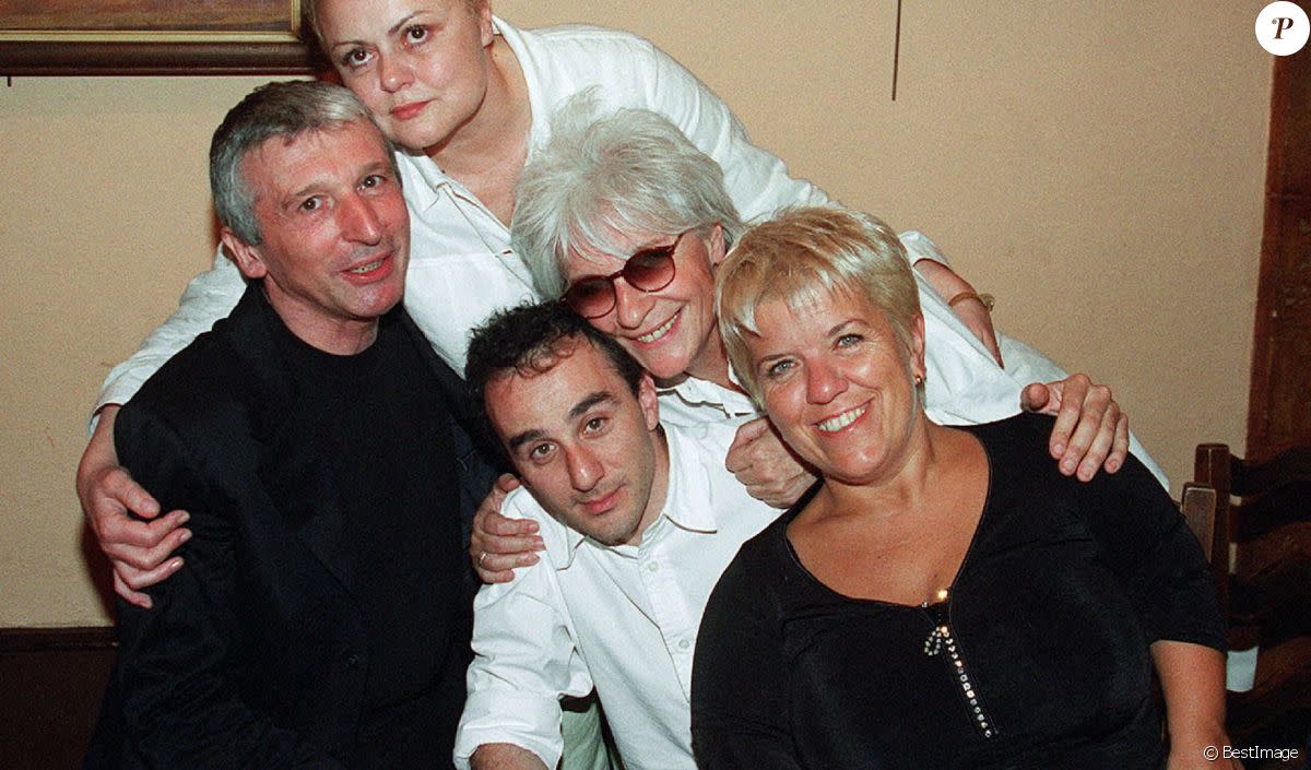 Murel Robin, Catherine Lara, Elie Semoun, Mimie Mathy à l'anniversaire de Roger Louret à l'ambassade d'Auvergne. - BestImage