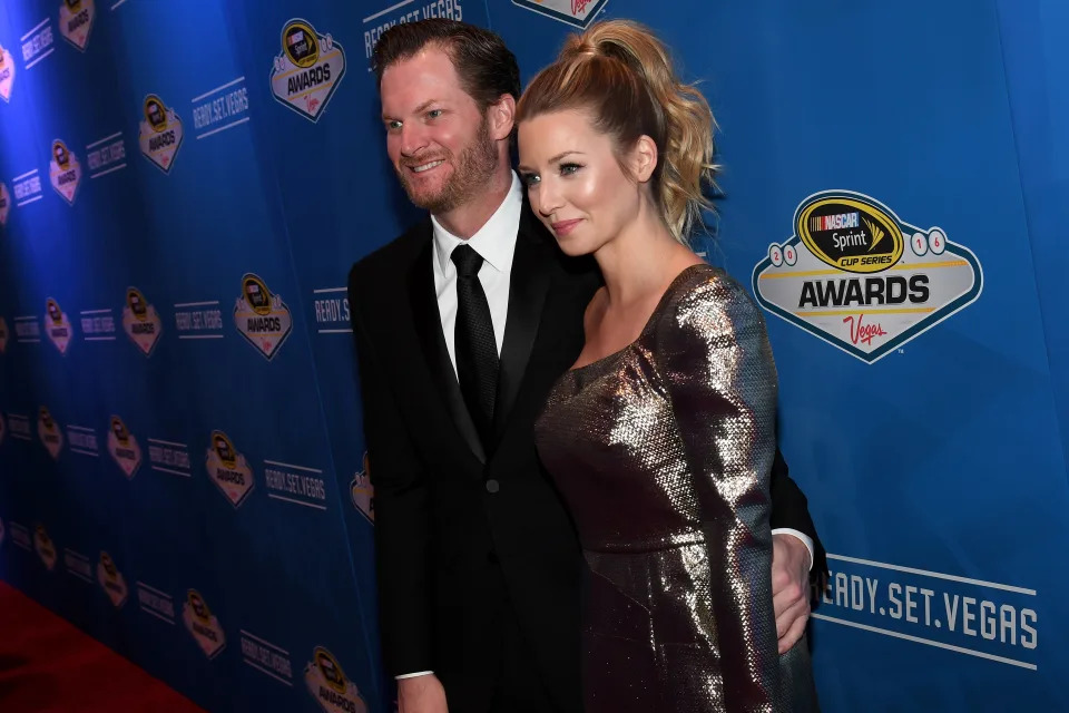 Inspiredlovers 7f0b6e5ea6874e36950b3e79aa68554d She is part of one of the royal families: New secret about Amy Earnhardt, wife of NASCAR legend Dale Earnhardt Jr Exposed Sports  NASCAR News Dale Earnhardt Jr. 