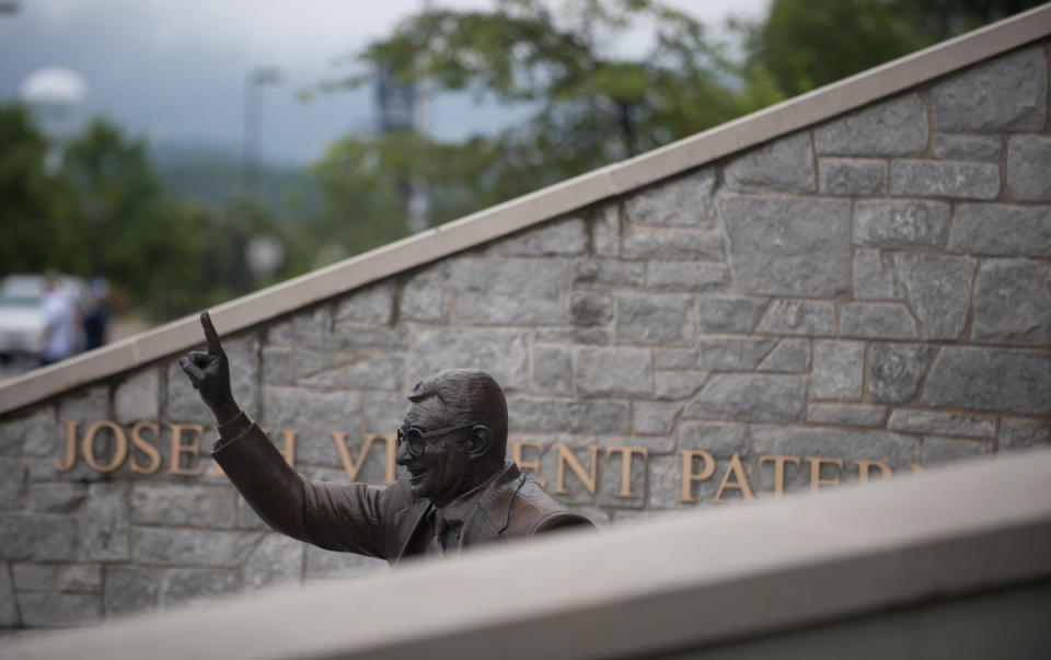 More than eight years after the sexual abuse scandal rocked the university, both Penn State and the Paterno family have finally moved on. (Jeff Swensen/Getty Images)