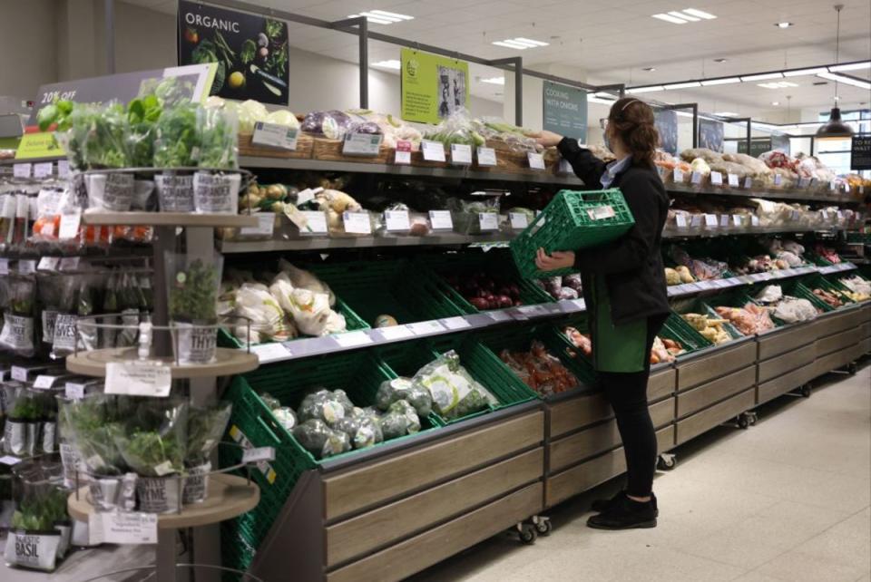 Social media accounts such as ‘Overheard at Waitrose’ have further ingrained the idea that people who shop there are wealthy and out of touch (AFP via Getty)