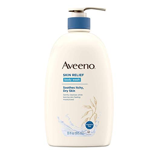 Aveeno Skin Relief Body Wash; best body wash for sensitive skin