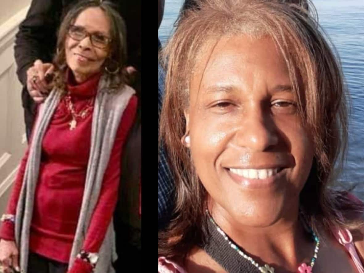 Ava Burton, 58, right, and her 85-year-old mother Tatilda Noble have been reported missing from a residence in Whitby. (Durham Regional Police - image credit)