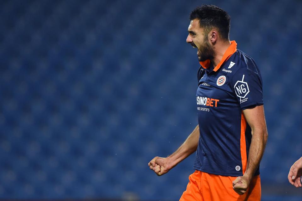 <p>No deal: Montpellier have rebuffed West Ham’s offer for striker Gaetan Laborde</p> (AFP via Getty Images)