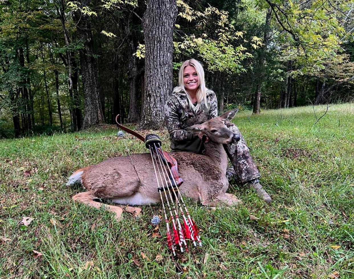 indiana hunter first recurve deer