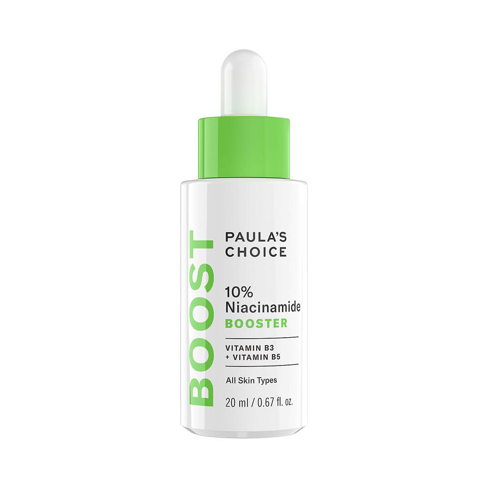 <p><a href="https://go.redirectingat.com?id=74968X1596630&url=https%3A%2F%2Fwww.sephora.com%2Fproduct%2Fpaulas-choice-10-niacinamide-booster-P480628&sref=https%3A%2F%2Fwww.elle.com%2Fbeauty%2Fmakeup-skin-care%2Fg60176878%2Fbest-niacinamide-serum%2F" rel="nofollow noopener" target="_blank" data-ylk="slk:Shop Now;elm:context_link;itc:0;sec:content-canvas" class="link rapid-noclick-resp">Shop Now</a></p><p>Paula's Choice 10% Niacinamide Booster</p><p>sephora.com</p><p>$49.00</p><span class="copyright">Courtesy of the brands</span>