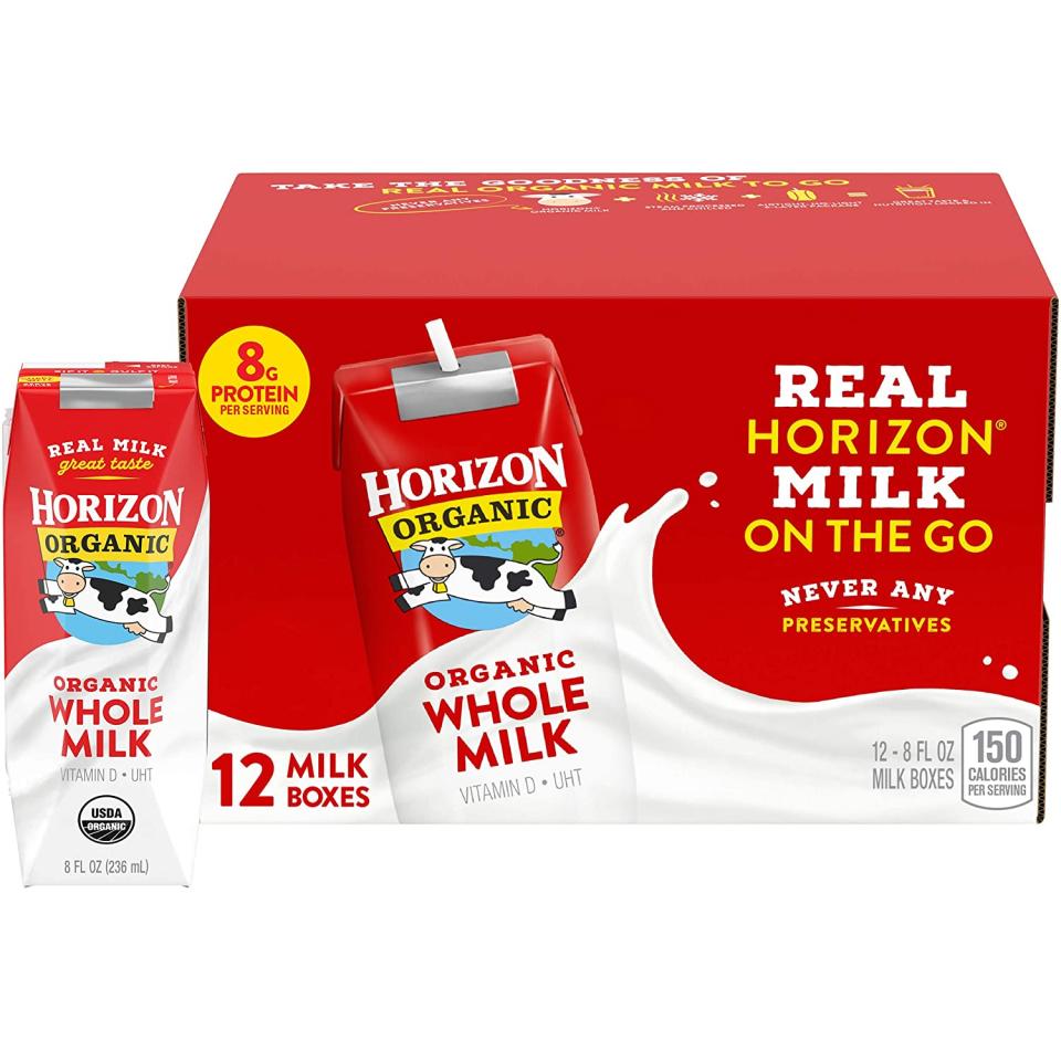 best shelf stable milk horizon organic whole
