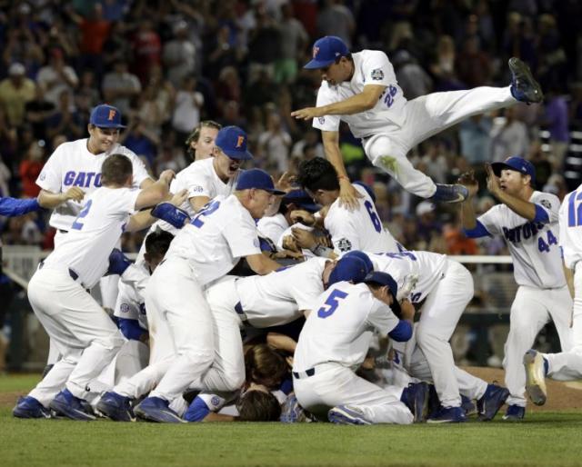 Ridaught: Gators one win from CWS title series