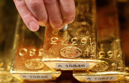 Gold was slightly lower on Tuesday.