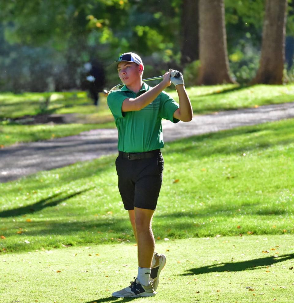 Clear Fork's Landon Ball qualified for the Division II district tournament with a strong showing at sectionals on Thursday.