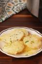 <p>Creamy potatoes require less work than you think.</p><p>Get the recipe from <a href="https://www.delish.com/cooking/recipe-ideas/recipes/a56919/crock-pot-au-gratin-recipe/" rel="nofollow noopener" target="_blank" data-ylk="slk:Delish;elm:context_link;itc:0;sec:content-canvas" class="link ">Delish</a>. </p>