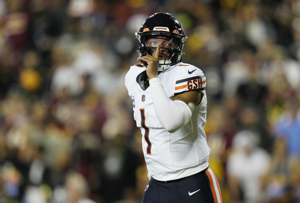 Justin Fields and the Bears have finally won a game.