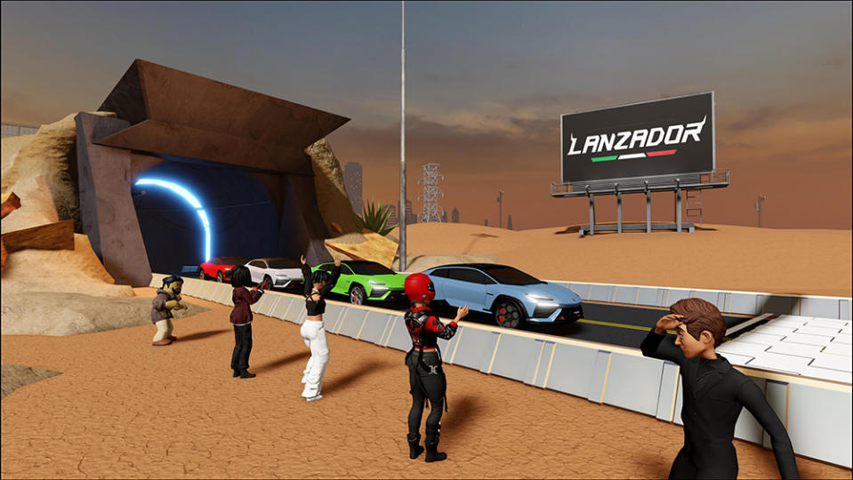 Lamborghini Lanzador Lab: The Official Design and Drive Experience on Roblox