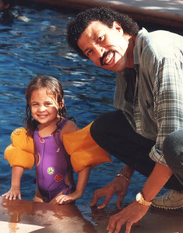 <p>MediaPunch/Shutterstock</p> Nicole Richie and dad Lionel Richie