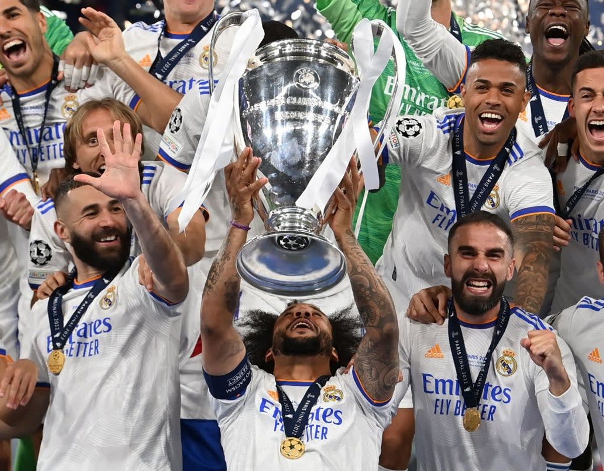 Real Madrid were one of the instigators of the Super Leauge  (AFP via Getty Images)