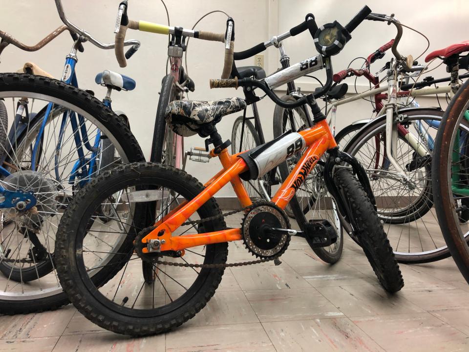Bikes fill the new home of the South Bend Bike Garage on July 13, 2022.