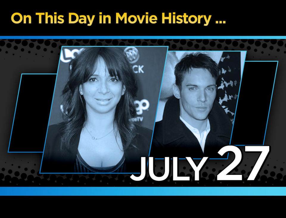 On this day in Movie History july 27 title card