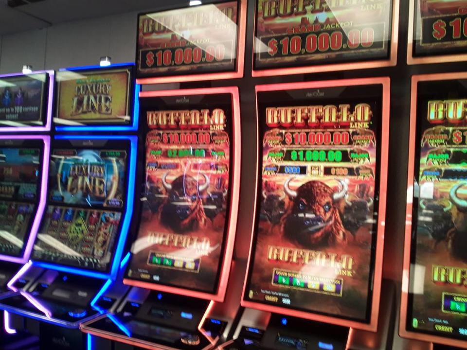 “Buffalo” is the most popular slot machine players will find among the various slot machine games at the soon-to-open “pre-launch” Catawba Nation gambling facility in Kings Mountain, with “Wheel of Fortune” a close second, a casino project consultant said during a tour of the facility on June 17, 2021..  