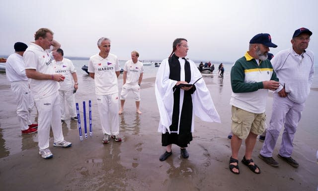 Bramble Bank cricket match