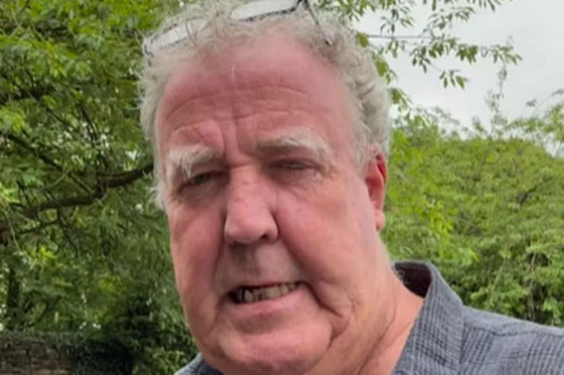 Clarkson close up on his video