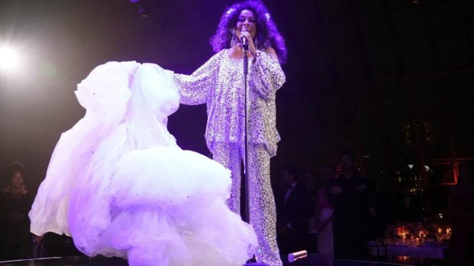 Diana Ross performs onstage at the Academy Museum of Motion Pictures 2nd Annual Gala