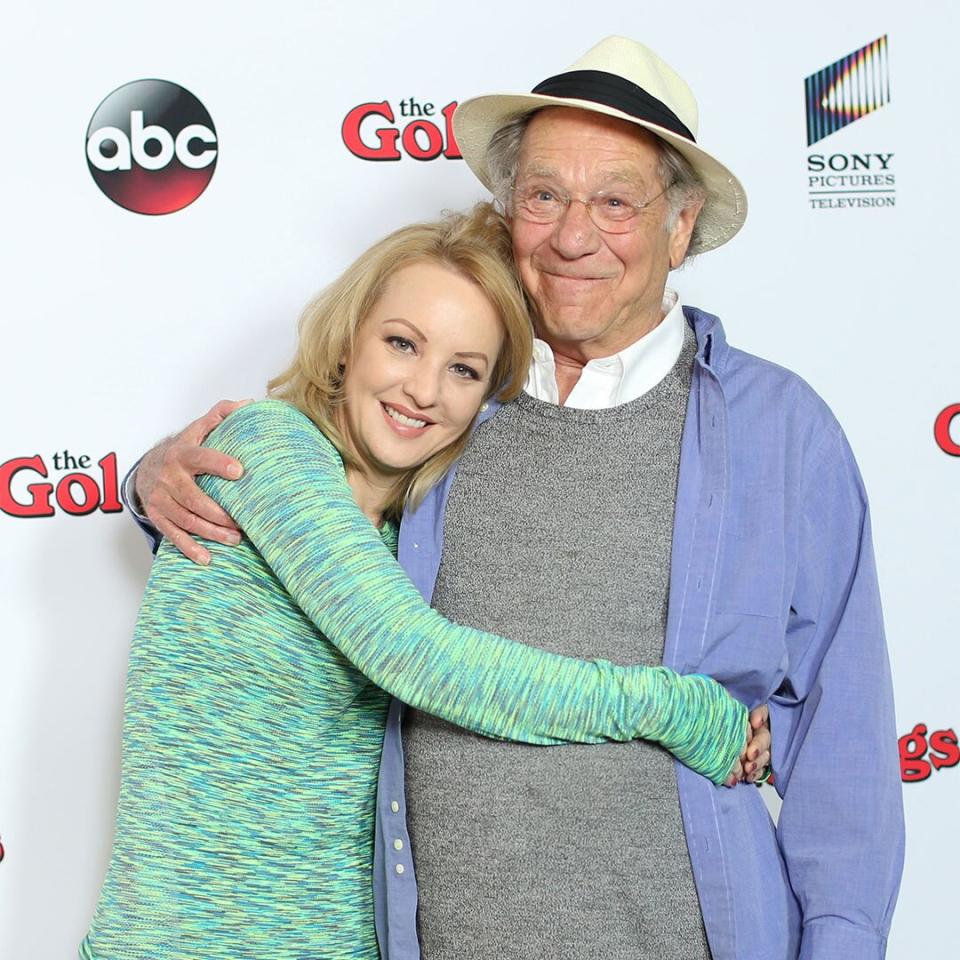 Wendi McLendon-Covey and actor George Segal