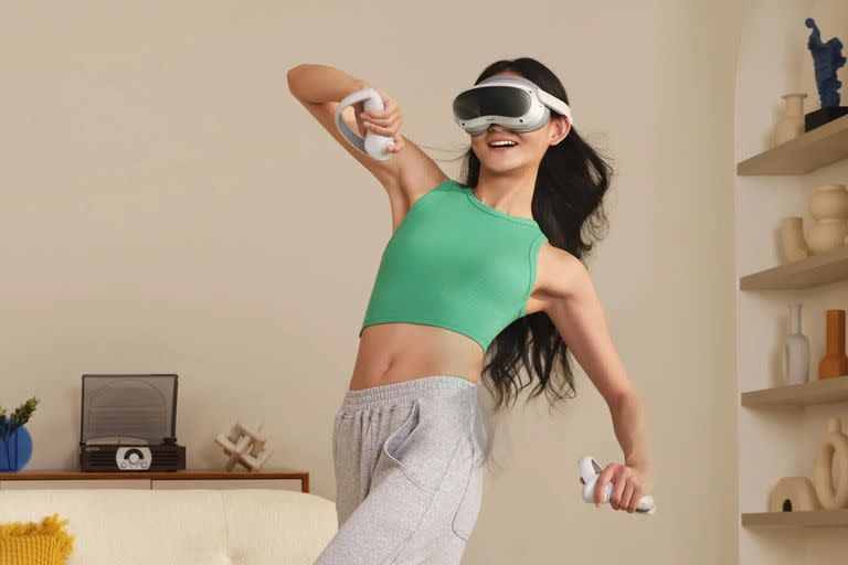Pico, la compañía que fue comprada en 2021 por los dueños de Tiktok, presentó sus nuevos anteojos de realidad virtual, los Pico 4