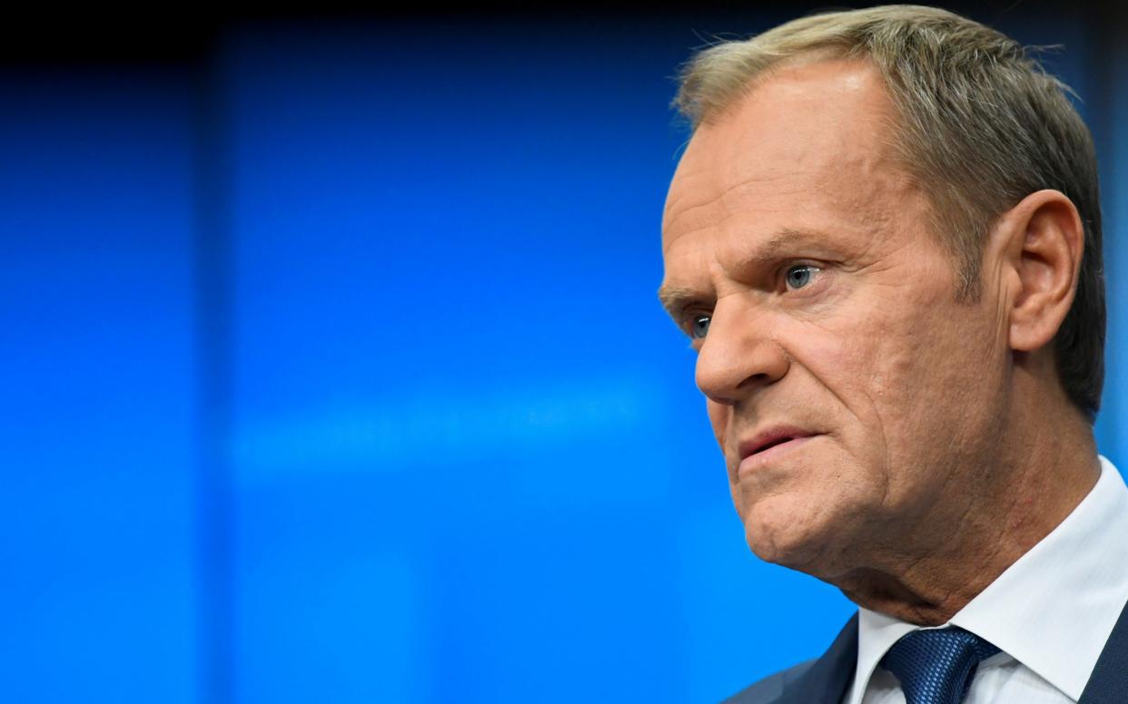 Former European Council President Donald Tusk - REUTERS/Piroschka van de Wouw