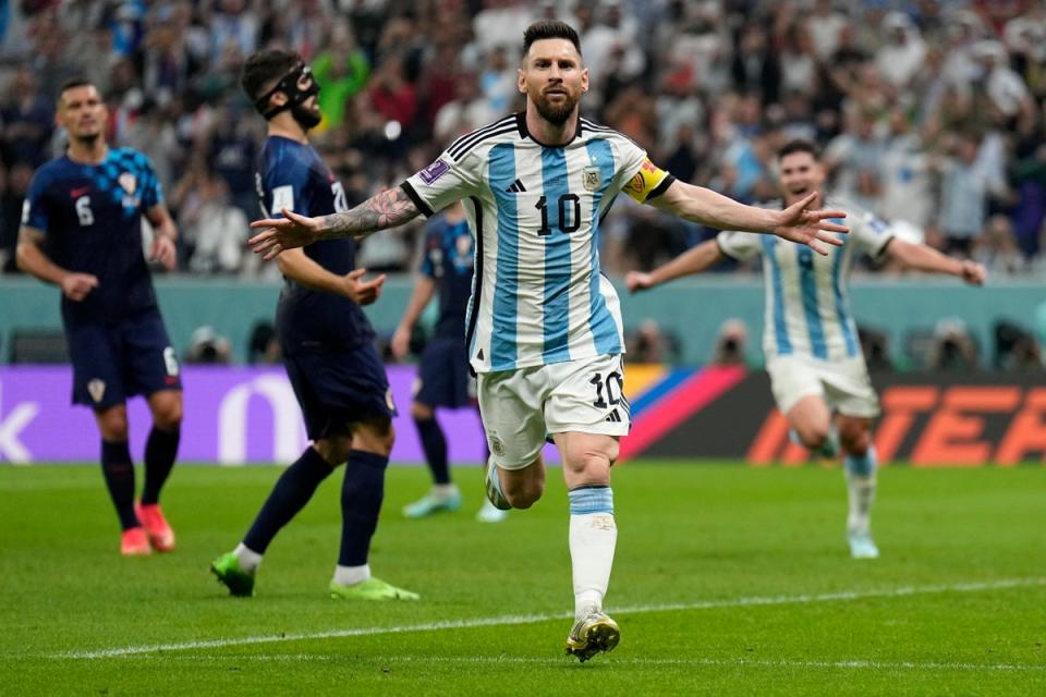 Lionel Messi, even at 35, has been pivotal to Argentina’s run to the final (Copyright 2022 The Associated Press. All rights reserved)
