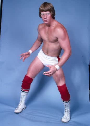 <p>Courtesy of Pro Wrestling Illustrated</p> Mike Von Erich, July 1985.