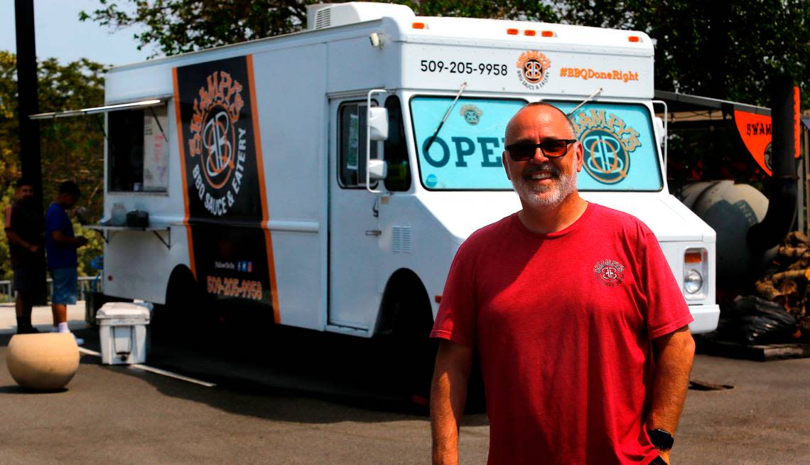 Ron Swanby, owner of Swampy’s BBQ, will break ground on May 22 for a new building to accommodate his popular food truck and smoker operations.