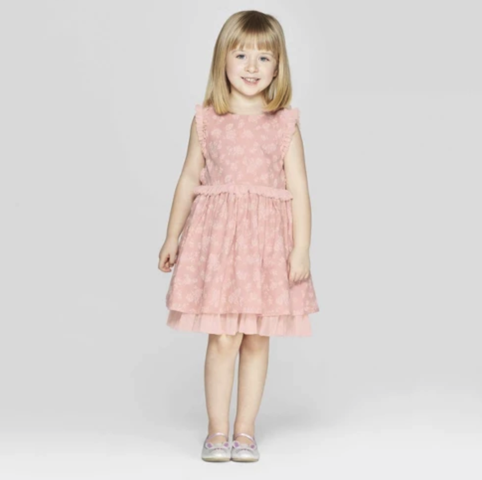 Mila & Emma Toddler Girls’ Sleeveless A-line Dress. (Photo: Target)