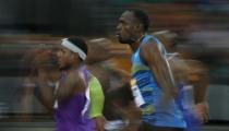 Athletics - IAAF Diamond League 2015 - Sainsbury's Anniversary Games - Queen Elizabeth Olympic Park, London, England - 24/7/15 Jamaica's Usain Bolt before winning the Mens' 100m - Heat 2 Reuters / Phil Noble Livepic