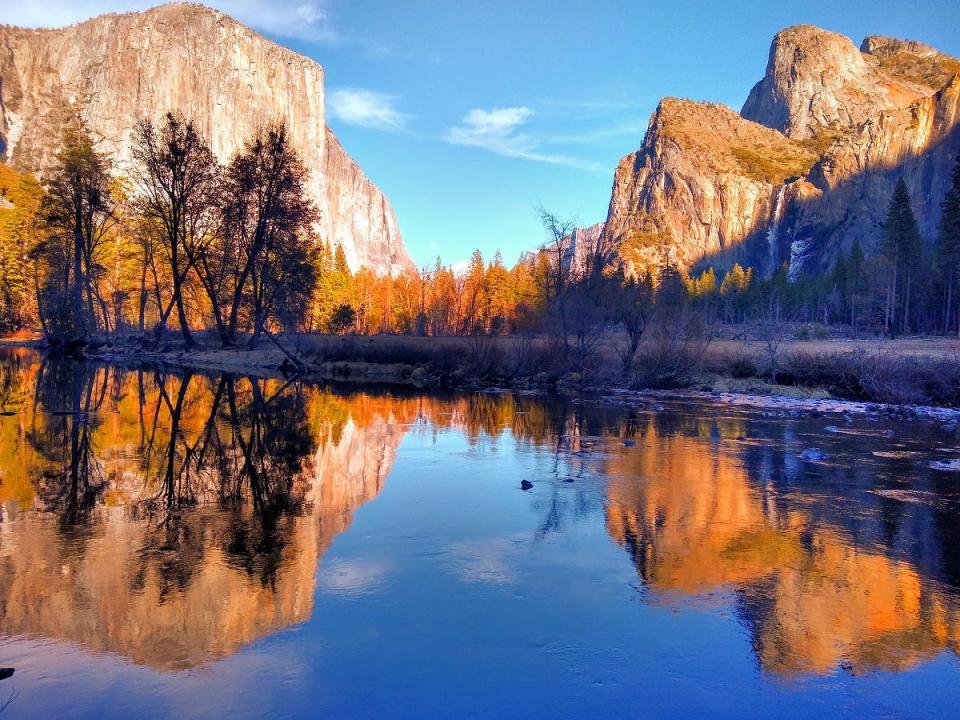 Yosemite in the fall.