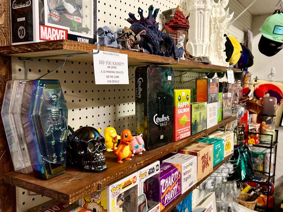 Whether it's comic books, model paints, tabletop games, or even access to a 3D printer, Muletown Hobbies and Games has a little something for everyone of all ages.