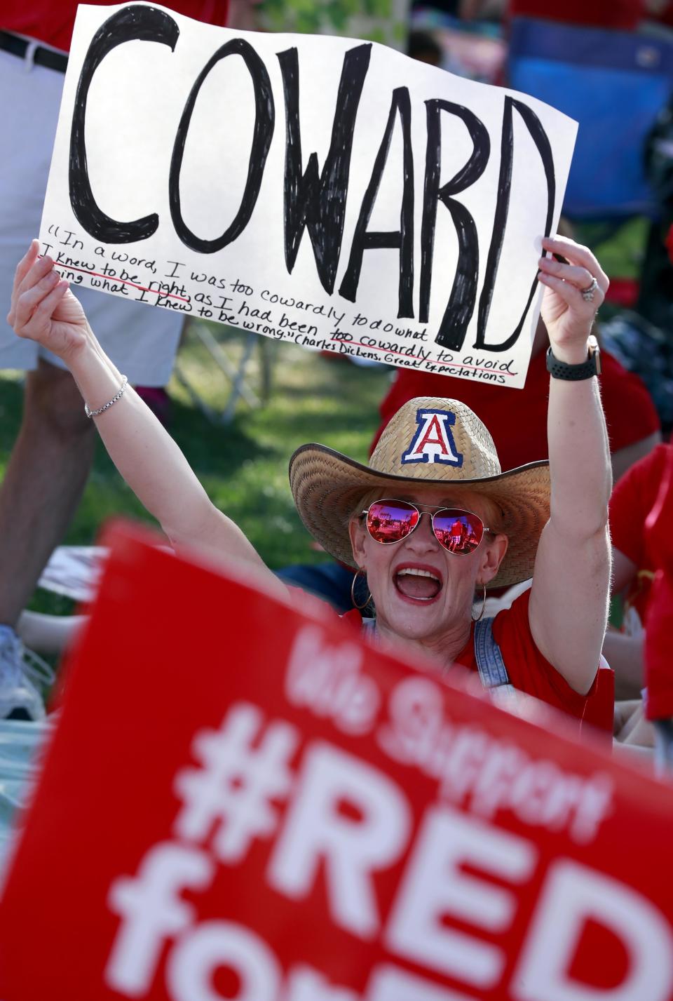 Teachers protest in Phoenix, Ariz.Teacher Protests