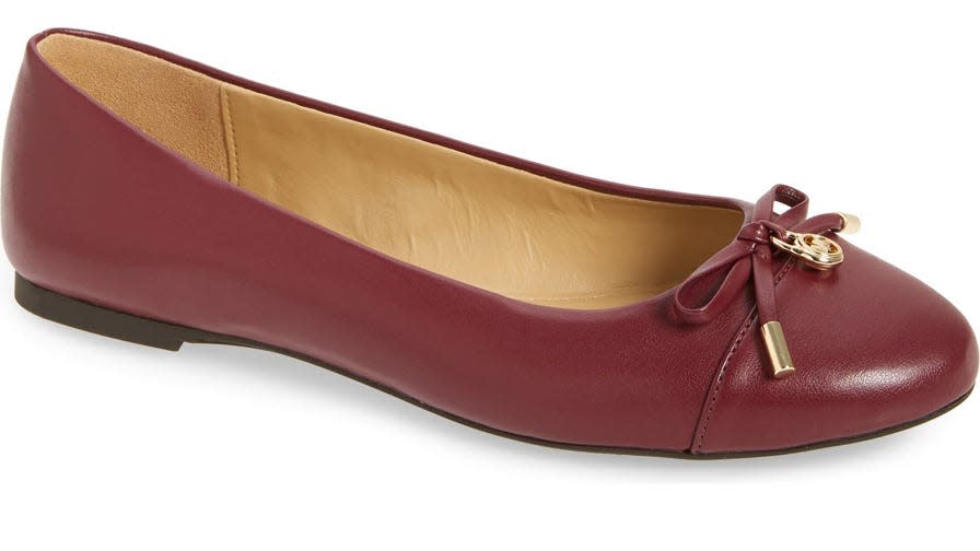 Choose from three colors in these elegant flats.