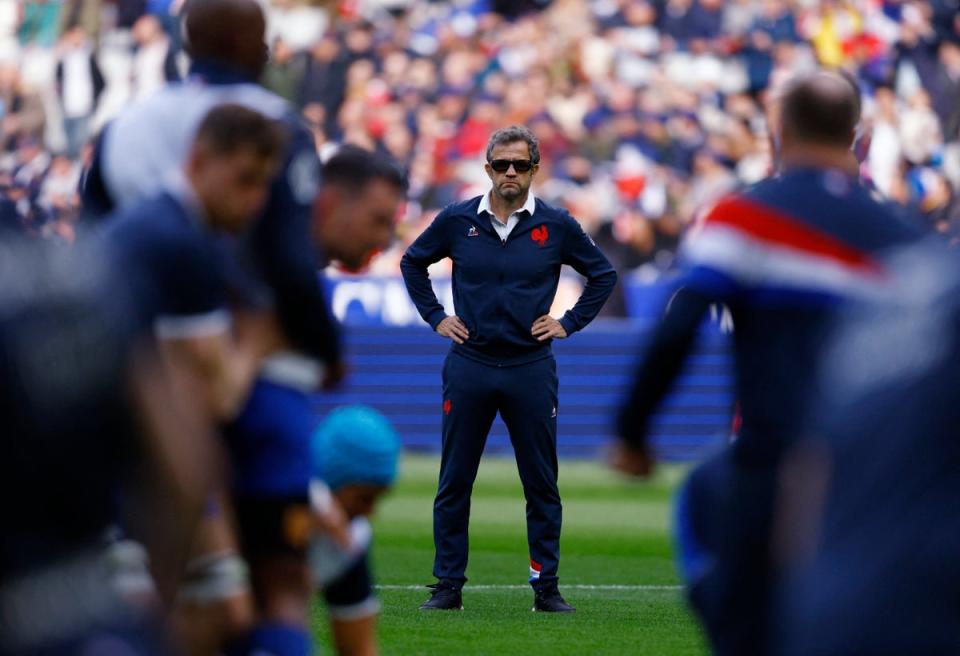 France coach Fabien Galthie is facing calls to drop lock Bastien Chalureau (REUTERS)