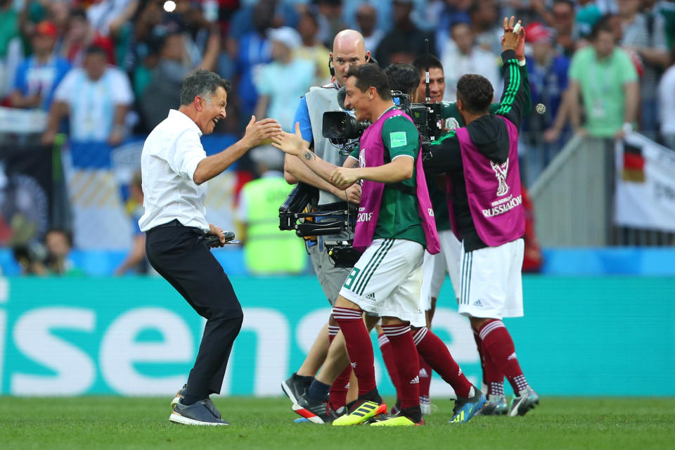 El triunfo de México sobre Alemania en el Mundial es posiblemente la victoria más importante en la historia de la Selección Mexicana. (Foto: Robbie Jay Barratt - AMA/Getty Images)