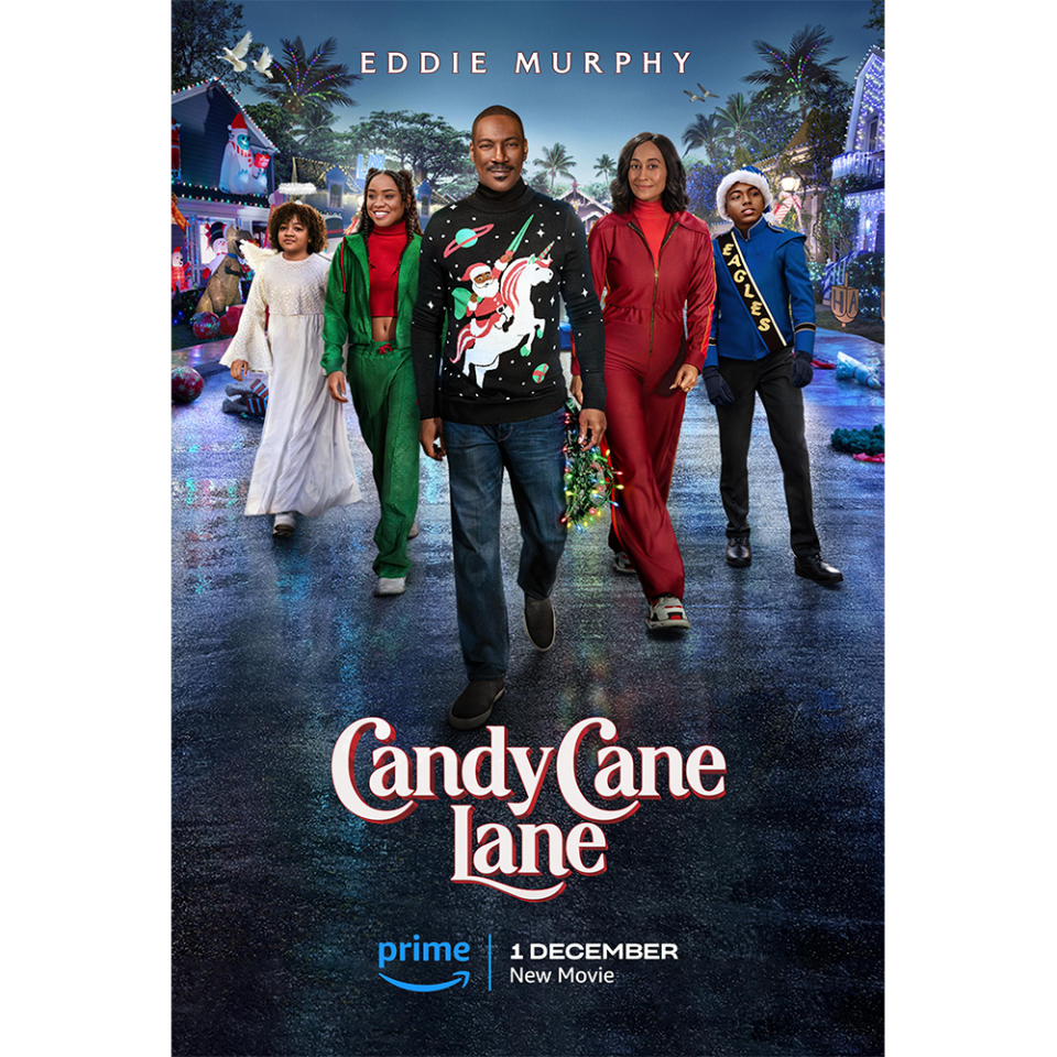 candy cane lane movie poster