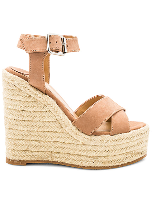 Casual Summer Outfit with Flatform Espadrille Sandals