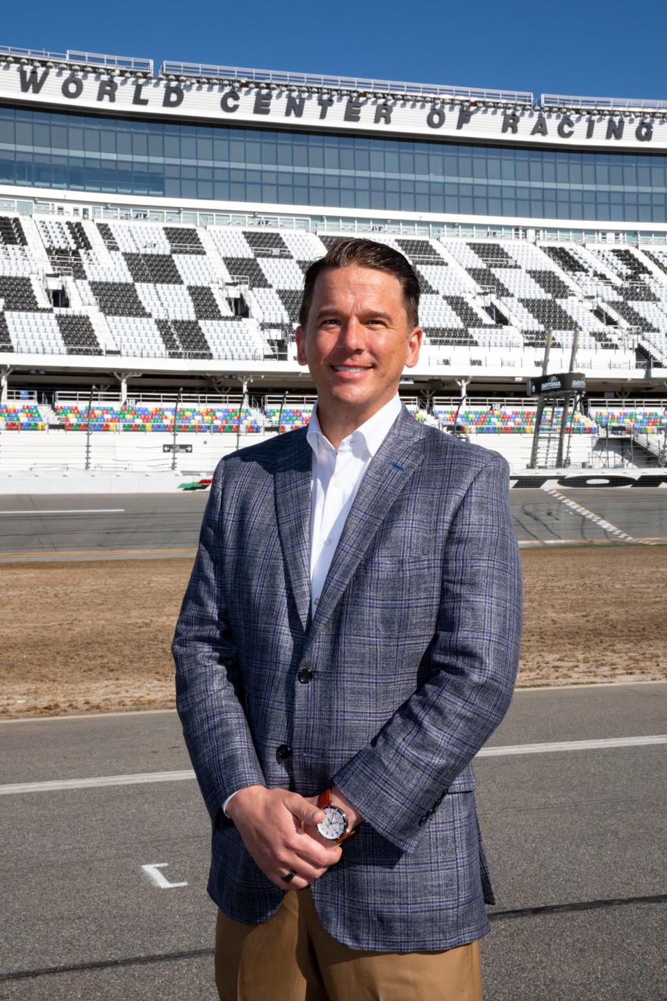 Frank Kelleher, president of Daytona International Speedway.