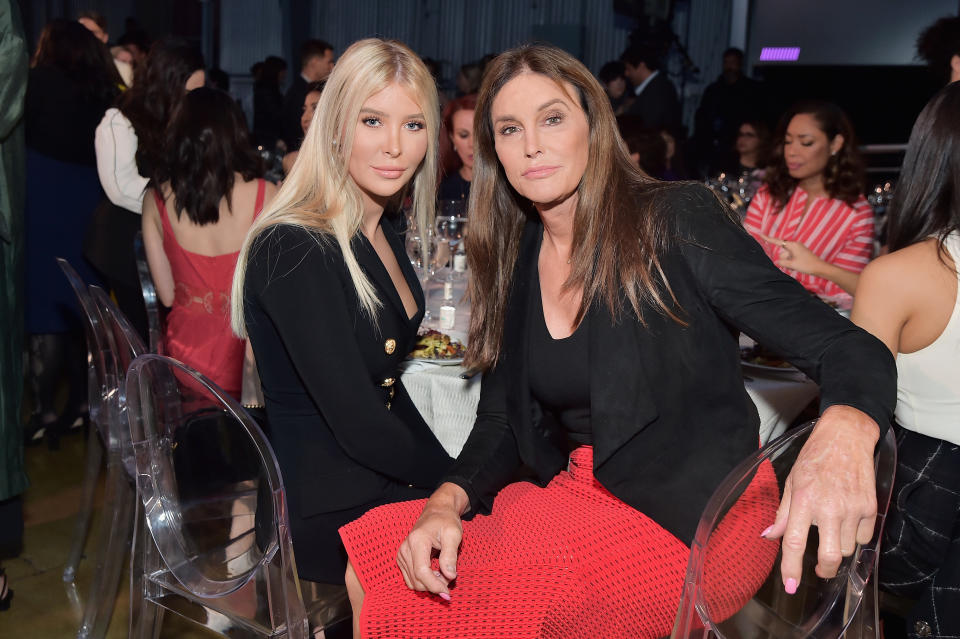 LOS ANGELES, CA - APRIL 30:  Sophia Hutchins and Caitlyn Jenner attend The Hollywood Reporter's Empowerment In Entertainment Event 2019 at Milk Studios on April 30, 2019 in Los Angeles, California.  (Photo by Stefanie Keenan/Getty Images for The Hollywood Reporter)