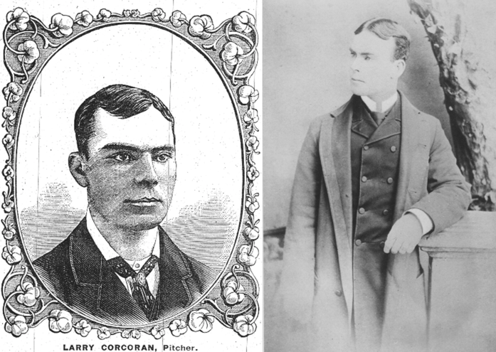 Larry Corcoran was the ace of the Chicago White Stockings in the 1880s. (Photos provided by Penelope Corcoran)