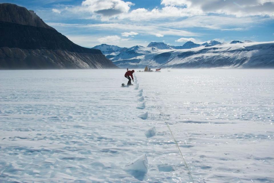 Taylor Glacier Camping