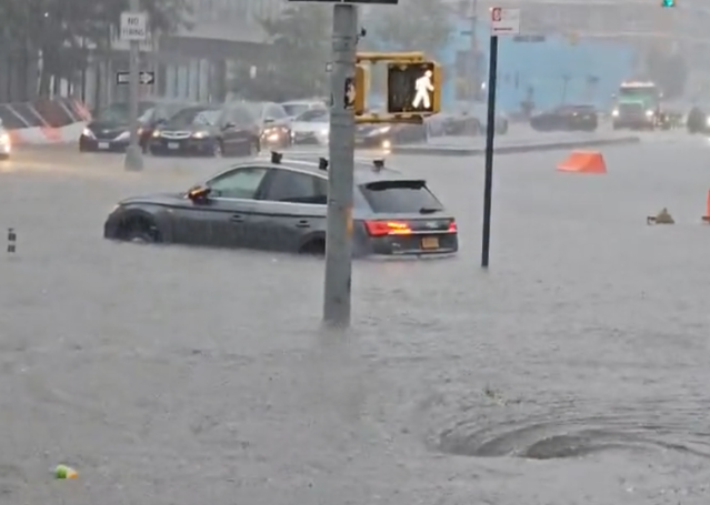 Governor warns New Yorkers to stay off the roads as torrential