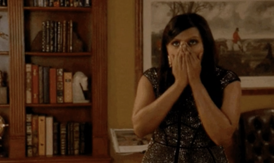 Mindy Kaling shocked