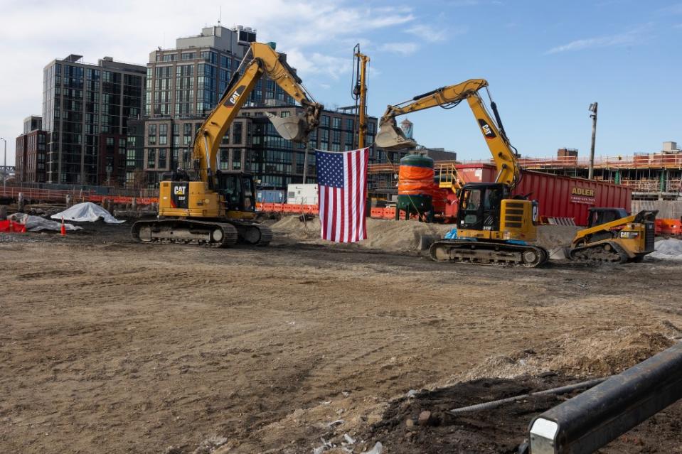 Construction of the larger developments under the Affordable Neighborhoods for New Yorkers tax incentive will require base wages for union labor. Corbis via Getty Images