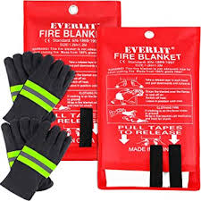 Top 5 Fire Blankets  Don't Get Caught Unprepared and Escape The Danger! 